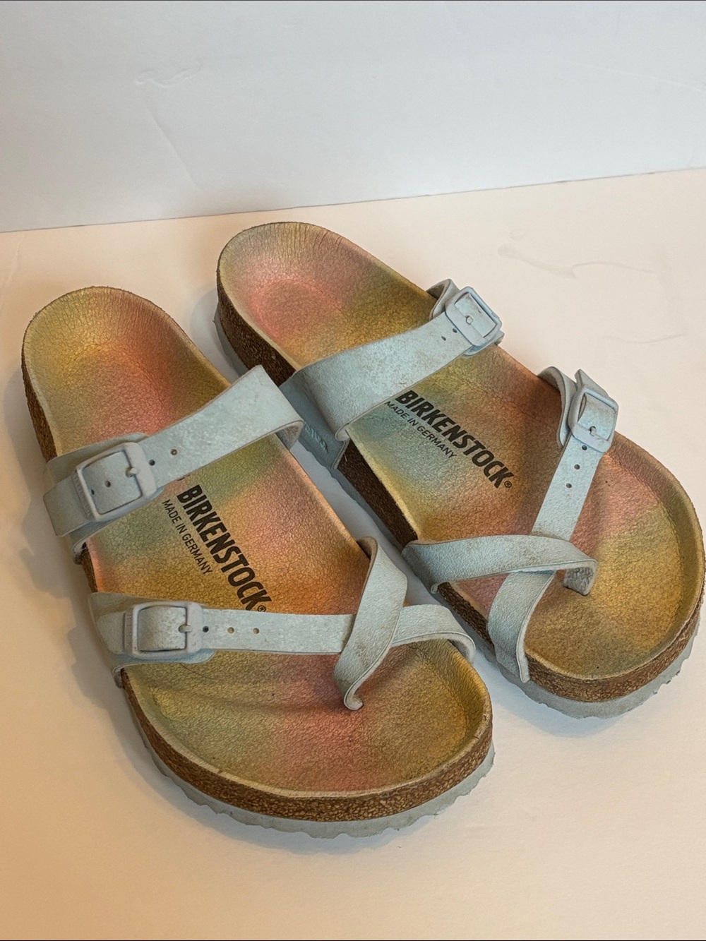 Birkenstock Mayari Birkibuc Vegan Sky